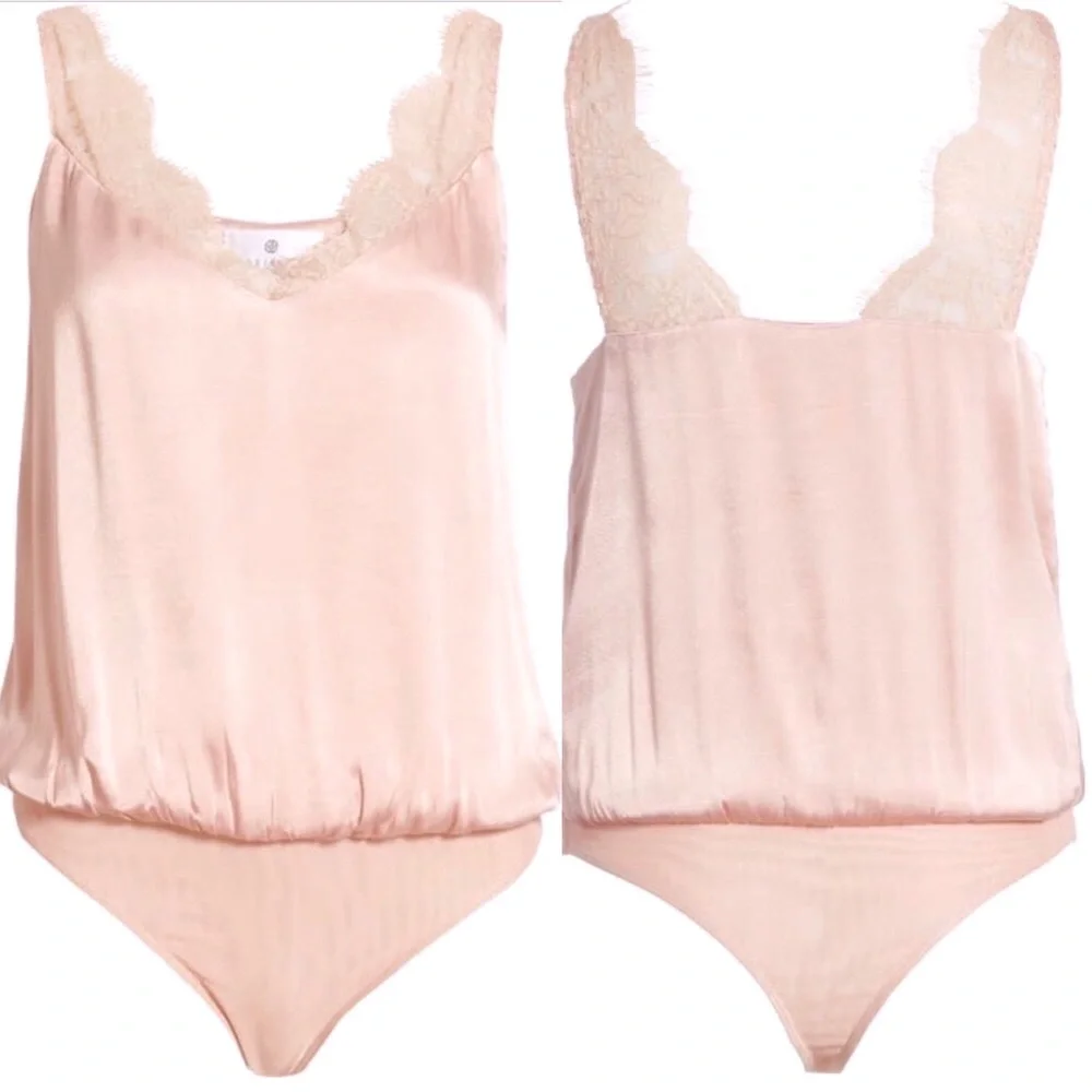 🎁 2/$10 HP! Socialite Pink Bodysuit - Picture 3 of 10